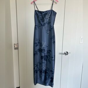 Reformation Frankie Silk Dress